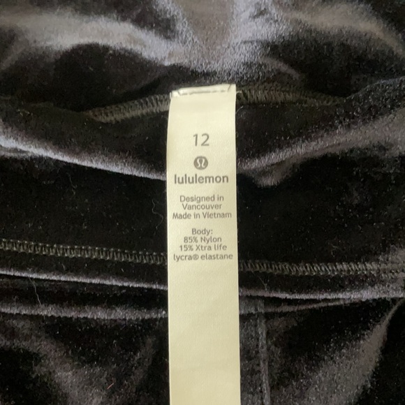 Lululemon Velvet Leggings - Picture 2 of 3